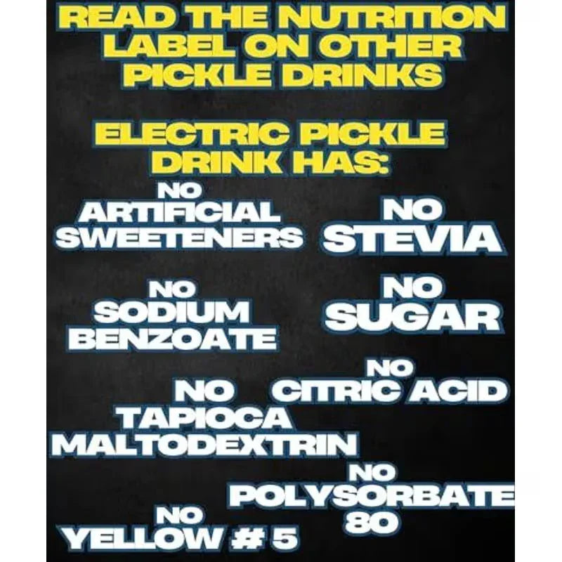 Electric Pickle Drink – Relieves Muscle & Menstrual Cramps | Natural Electrolytes Peaceful Pleasures