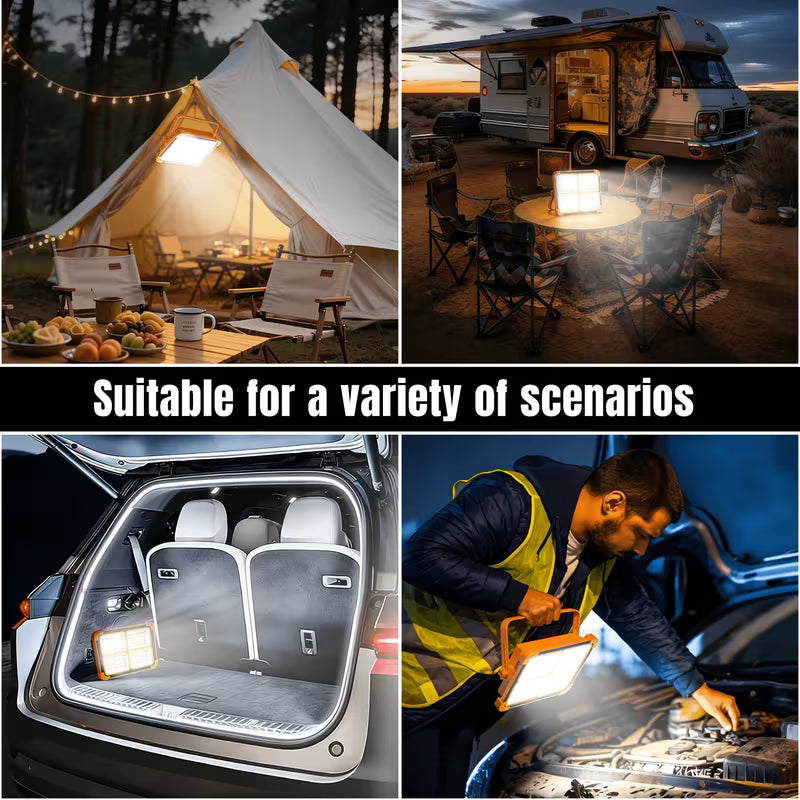 Portable Solar Camping Light – USB Rechargeable LED Peaceful Pleasures