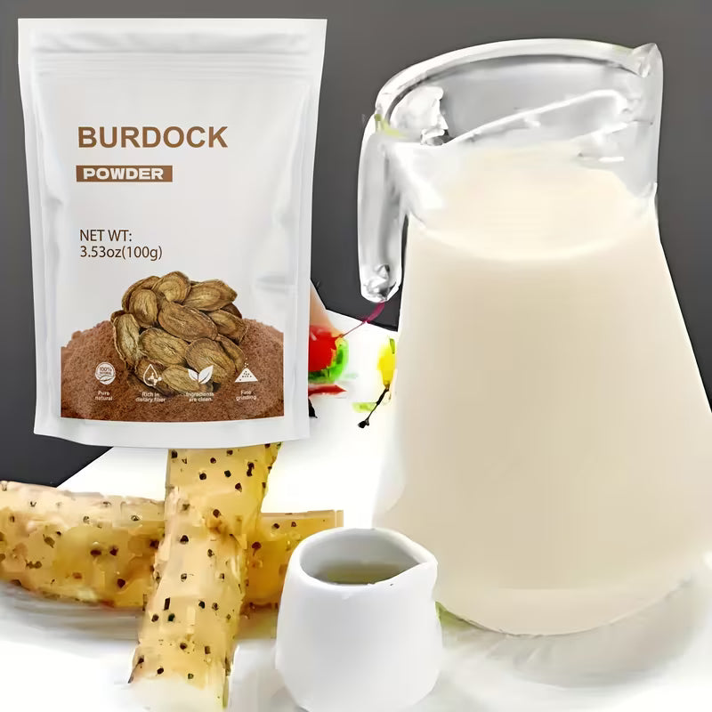Burdock Root Extract Powder 100g – Detox & Digestive Support Peaceful Pleasures