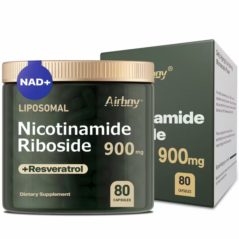 Nicotinamide Riboside with Resveratrol & Quercetin – 80 Capsules Peaceful Pleasures
