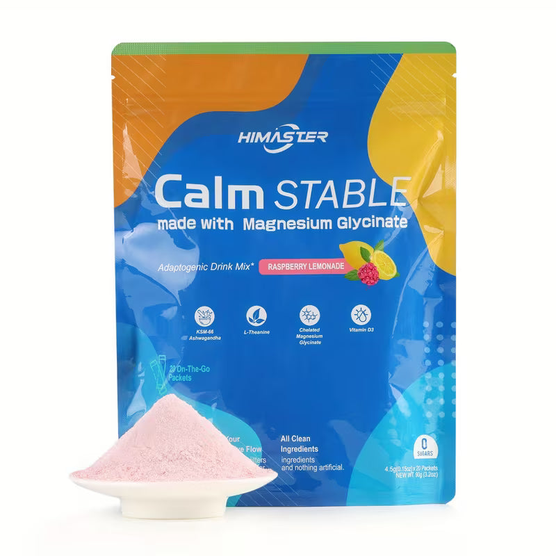 Himaster Calm Powdered Drink Mix – Tropical Tangerine (20 Packets) Peaceful Pleasures