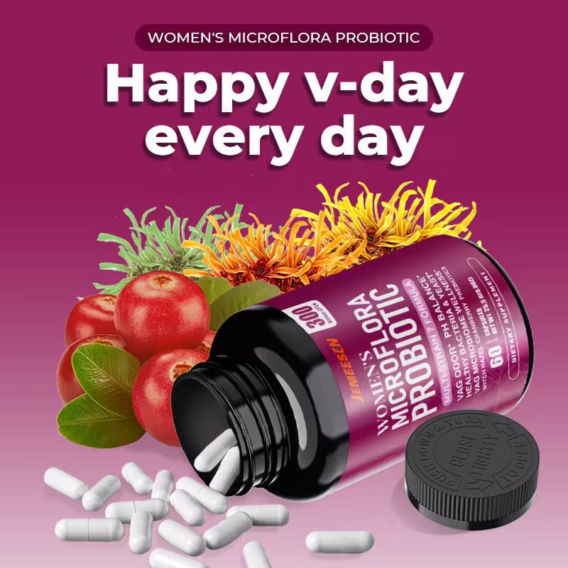 Women's Probiotic & Prebiotic Capsules – 150ct | Gut & pH Balance Peaceful Pleasures