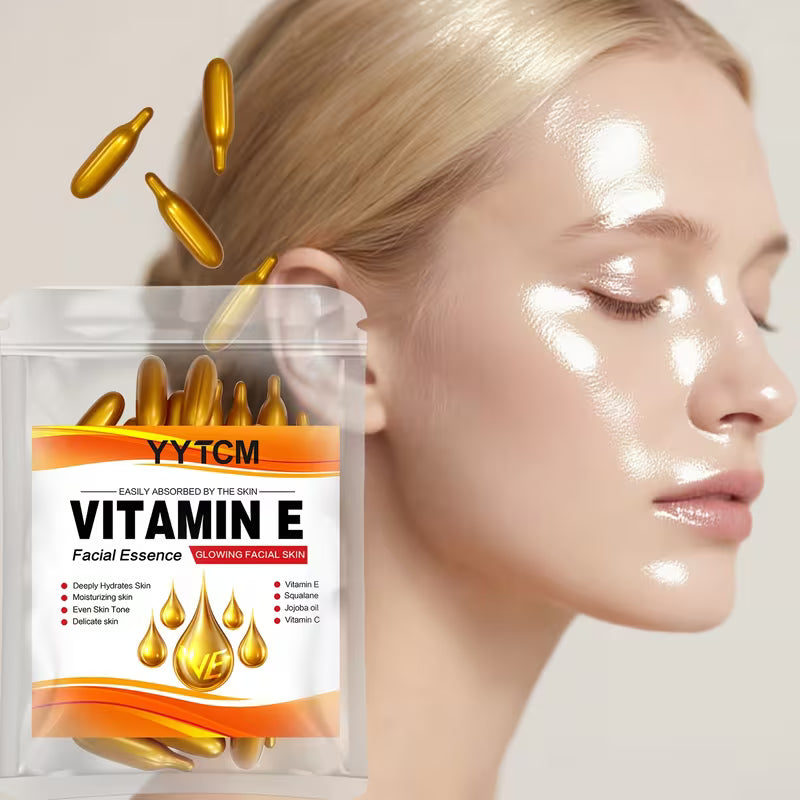 Vitamin E Deep Moisturizing Capsule Essence for Skin Skin Care Peaceful Pleasures