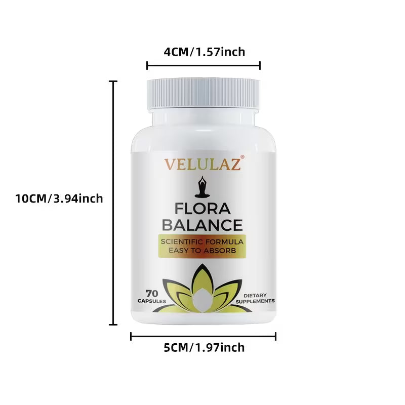 Flora Balance – Gut & Colon Support | Oregano, Black Walnut Peaceful Pleasures
