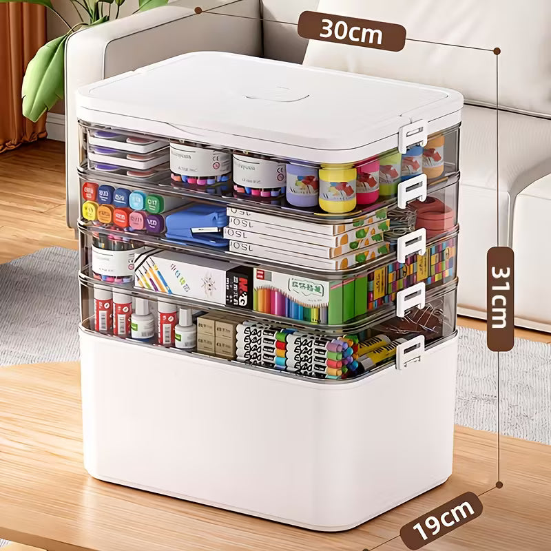 5-Tier Pill & Storage Organizer Box – Home & Travel Peaceful Pleasures