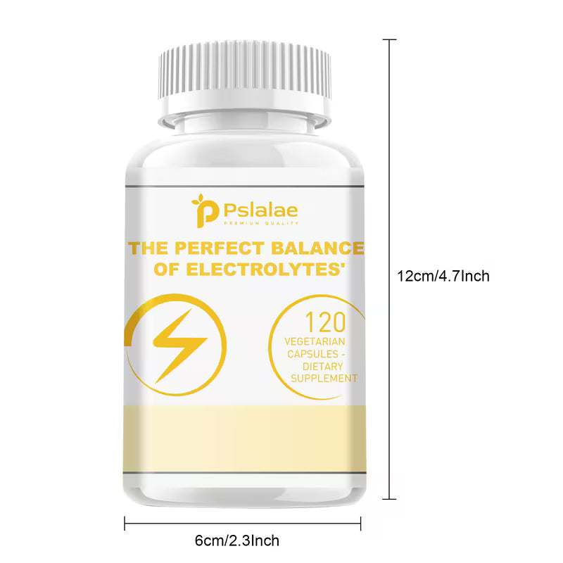 Electrolyte Balance with Vitamin D3, B6, Magnesium & Zinc – 120ct Peaceful Pleasures