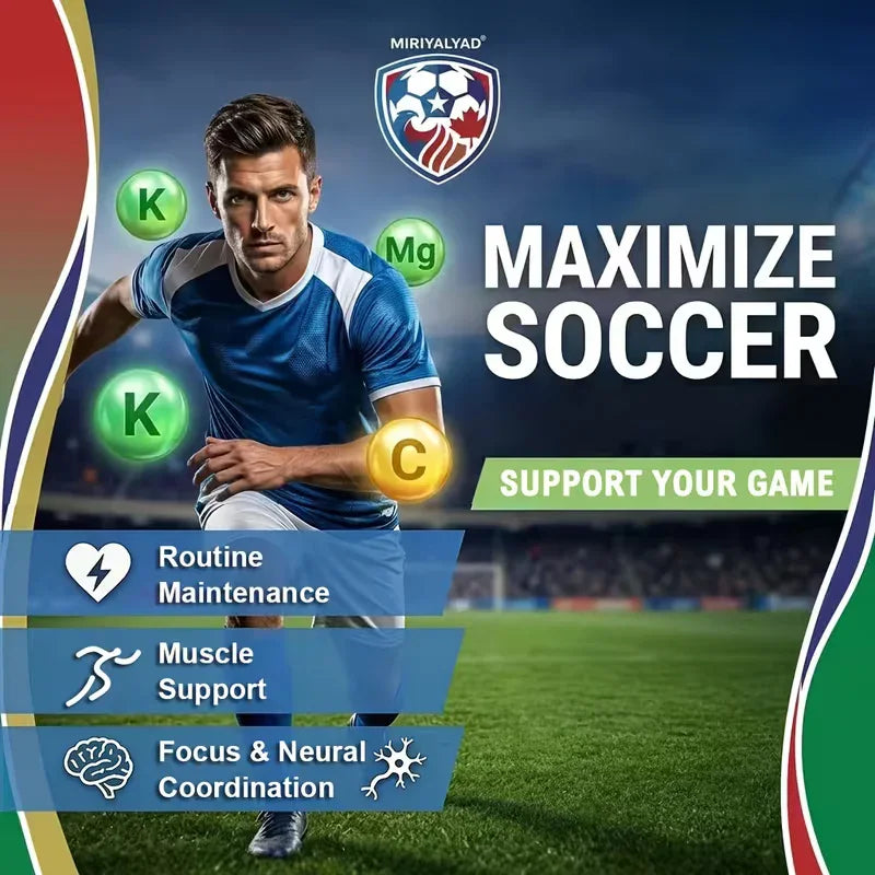 World Soccer Festival 2026 – Performance Capsules (60ct) Peaceful Pleasures