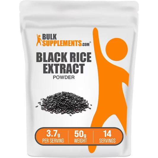 BulkSupplements Black Rice Extract Powder | Peaceful Pleasures Peaceful Pleasures