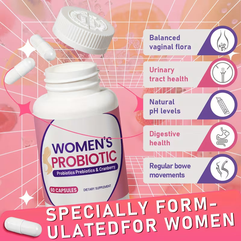 Female Probiotics 50 Billion CFU - 60 Capsules Peaceful Pleasures