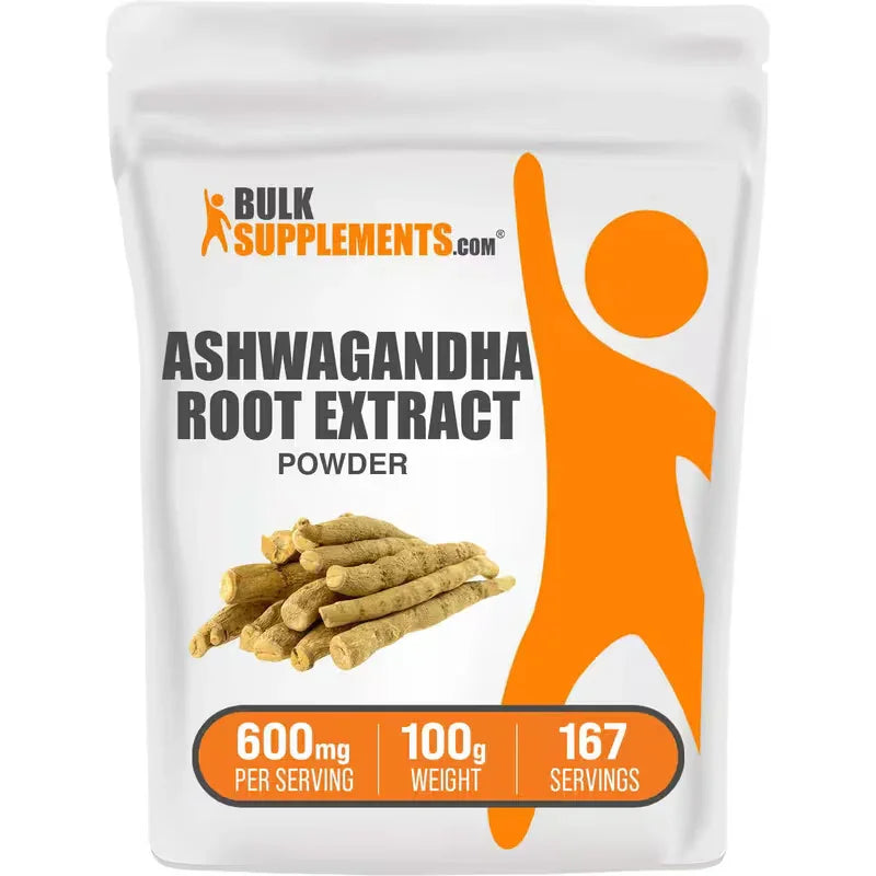 BulkSupplements Ashwagandha Extract Powder Peaceful Pleasures