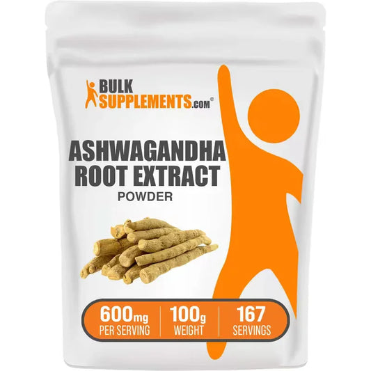 BulkSupplements Ashwagandha Extract Powder Peaceful Pleasures