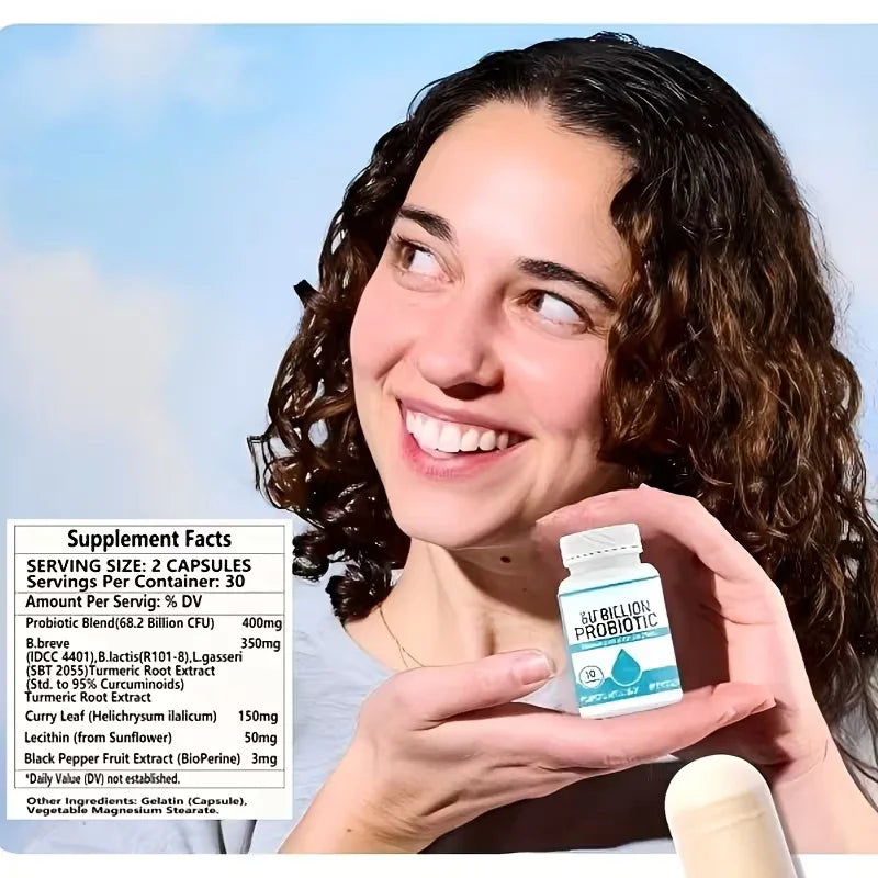 High-Potency 60 Billion Probiotic – Gut Health & Regularity Peaceful Pleasures