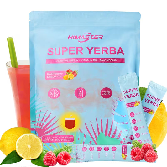 HIMASTER Super Yerba Tea Instant Powder – 30 Packs Peaceful Pleasures