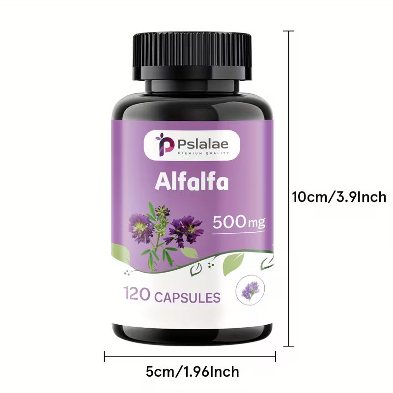 Alfalfa Green Superfood – Digestive Support | 120 Capsules Peaceful Pleasures