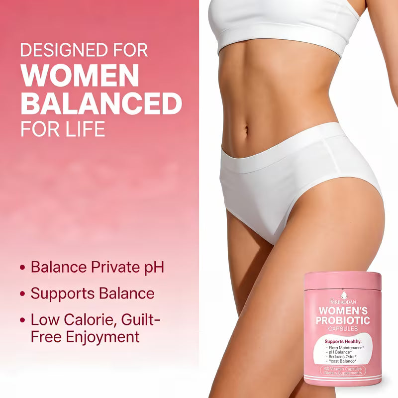 Feminine Probiotics for Women – 5B CFU, 60 Capsules Peaceful Pleasures