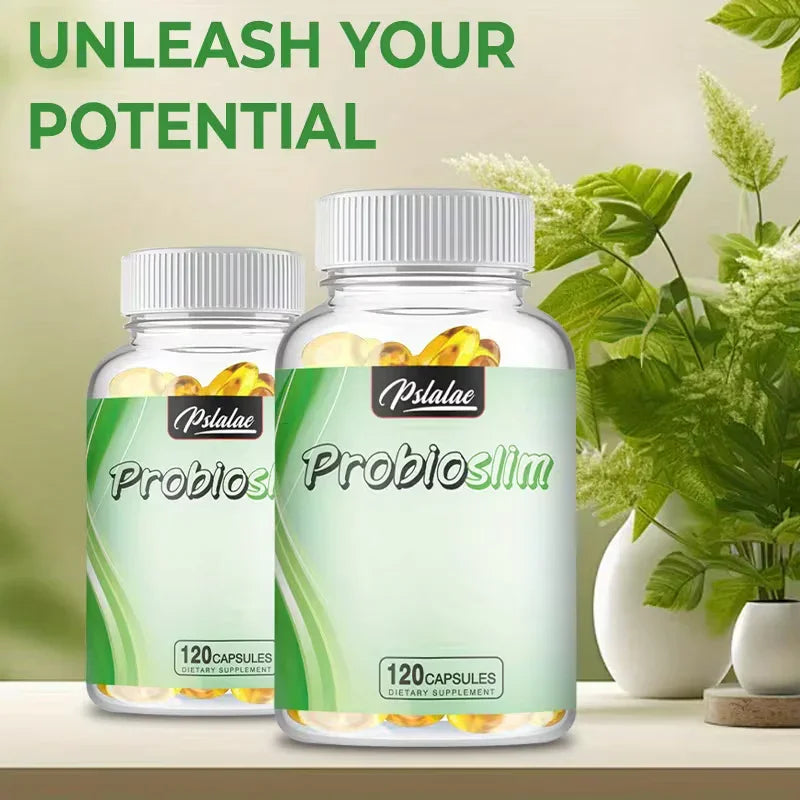 Probioslim – Probiotic + Green Tea Supplement, 120 Capsules Peaceful Pleasures