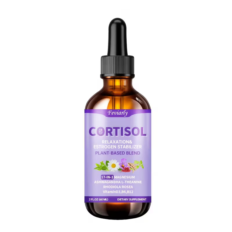 17-in-1 Cortisol Liquid Drops for Women Peaceful Pleasures