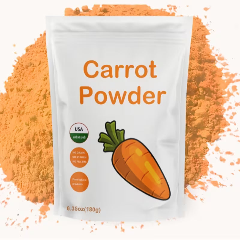 Carrot Powder Superfood Supplement | 180G | Vegan & GF Peaceful Pleasures