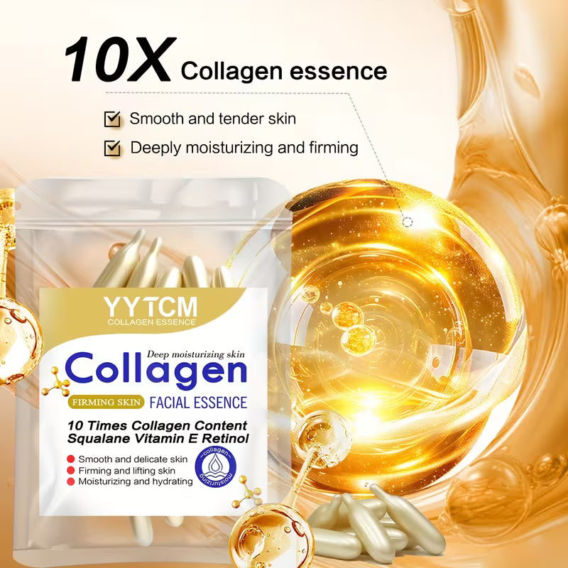 Collagen Firming Capsule Essence for Smooth Skin Skin Care Peaceful Pleasures