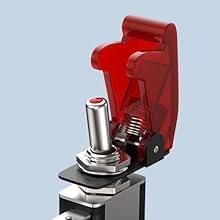 5 in 1 Ignition Switch Panel Race Toggle Switch Panel DC 12V 30A Racing Switch Panel Push Start Ignition Kit for Car Truck RV Peaceful Pleasures Health and Wellness