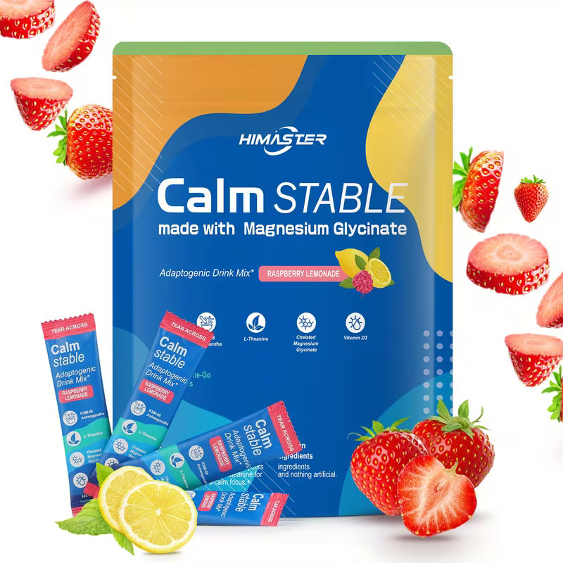 Himaster Calm Powdered Drink Mix – Tropical Tangerine (20 Packets) Peaceful Pleasures