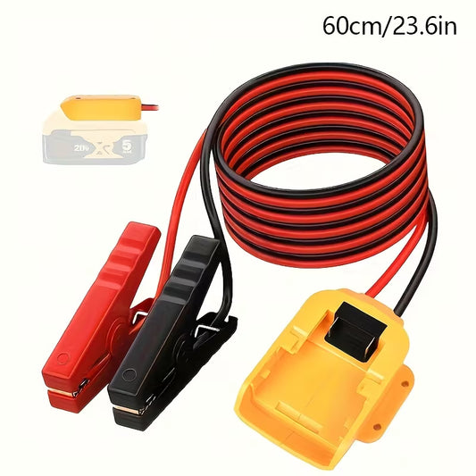 DeWalt Battery Jump Starter Cable with Adapter (18V/20V) Peaceful Pleasures