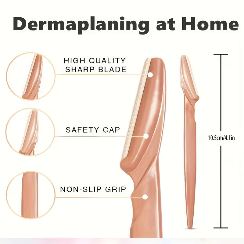 24pcs Facial Razors for Women & Men | Dermaplaning Kit Peaceful Pleasures