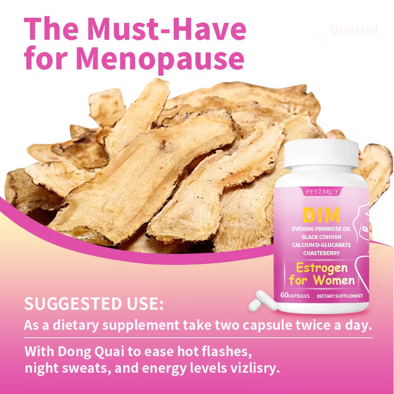 Menopause Relief Supplement – Natural Hormone Balance Formula Peaceful Pleasures