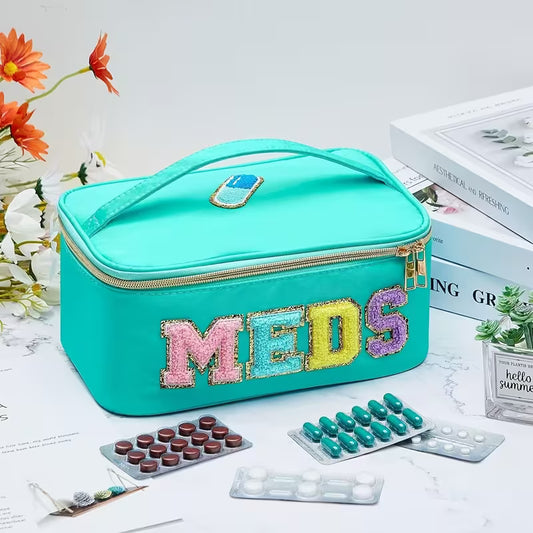 MEDS Reusable Medicine & Toiletries Storage Bag Set Peaceful Pleasures