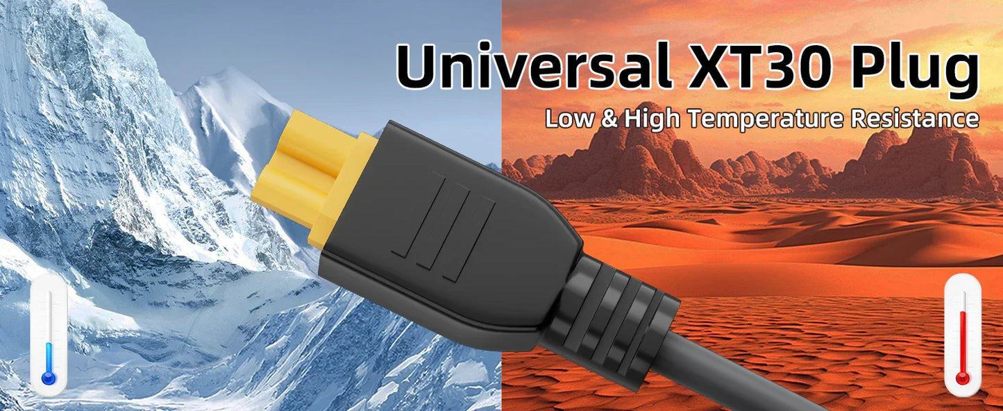 Starlink Mini Cable XT30 Charger Starlink Mini Power Cable XT30 Connector Plug to DC Plug 3FT for Battery Generator Solar Pannel Peaceful Pleasures Health and Wellness