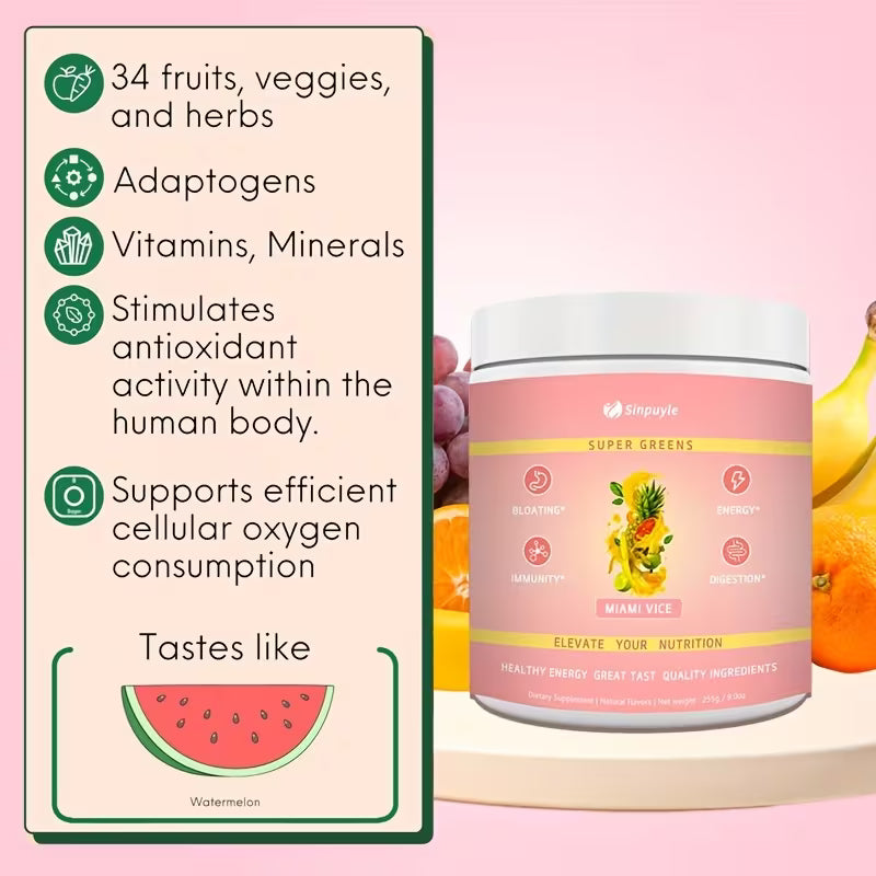 Kiala Nutrition Super Greens Powder – Spirulina & Chlorella Peaceful Pleasures