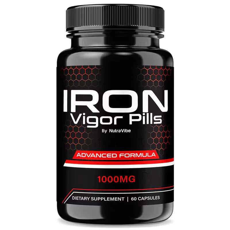 IronVigor Advanced Natural Dietary Supplement | Iron Pills Peaceful Pleasures