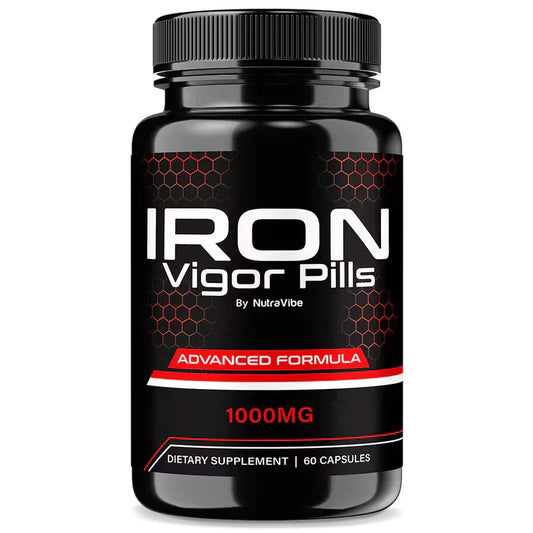 IronVigor Advanced Natural Dietary Supplement | Iron Pills Peaceful Pleasures