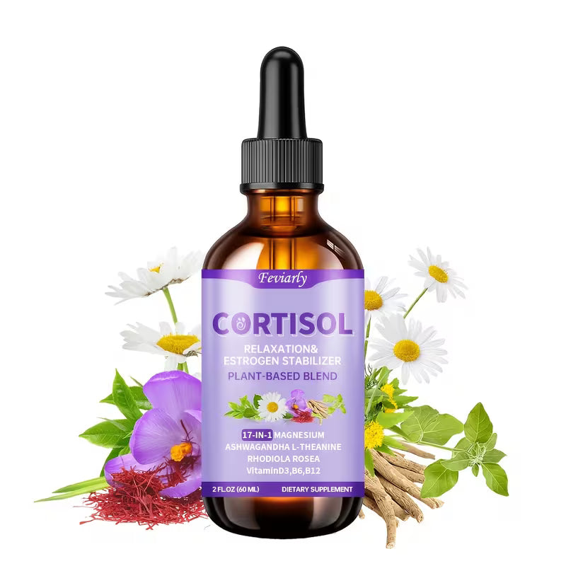 17-in-1 Cortisol Liquid Drops for Women Peaceful Pleasures