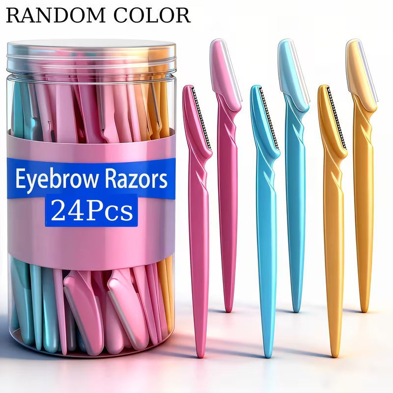 24pcs Facial Razors for Women & Men | Dermaplaning Kit Peaceful Pleasures
