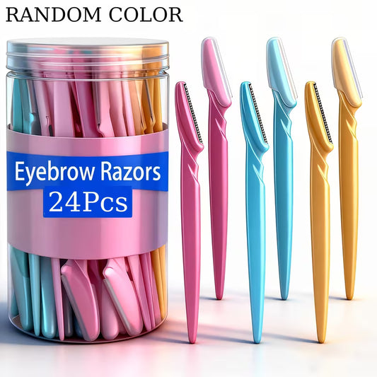 24pcs Facial Razors for Women & Men | Dermaplaning Kit Peaceful Pleasures