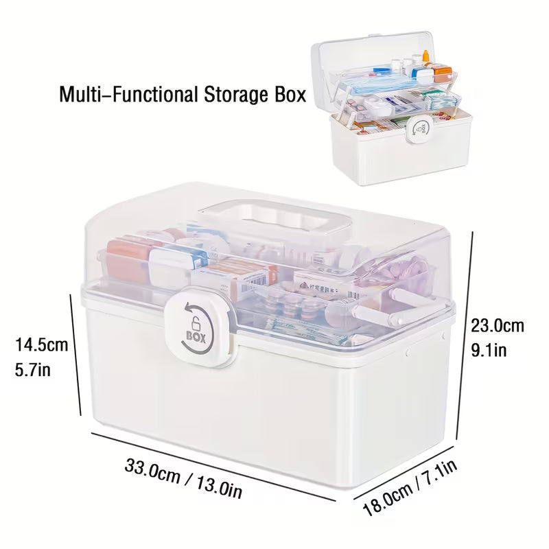 Versatile Storage & Organizer Box with Handle Peaceful Pleasures