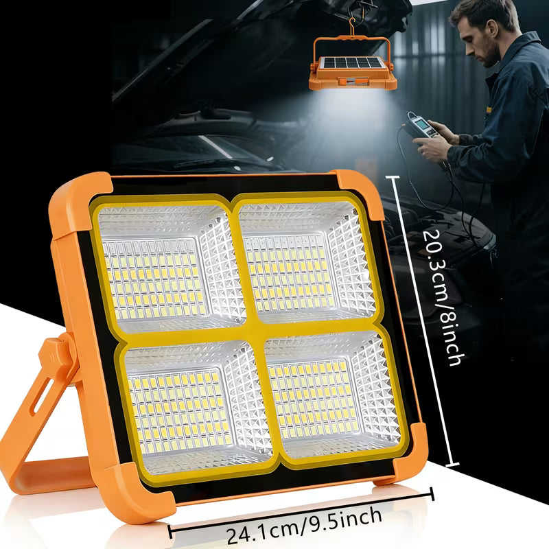 Portable Solar Camping Light – USB Rechargeable LED Peaceful Pleasures