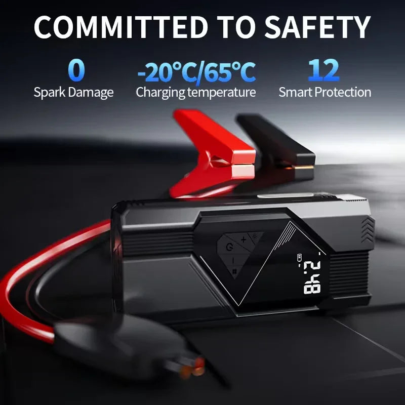 WANBILU 10000A 12-in-1 Jump Starter & Emergency Power Supply Peaceful Pleasures