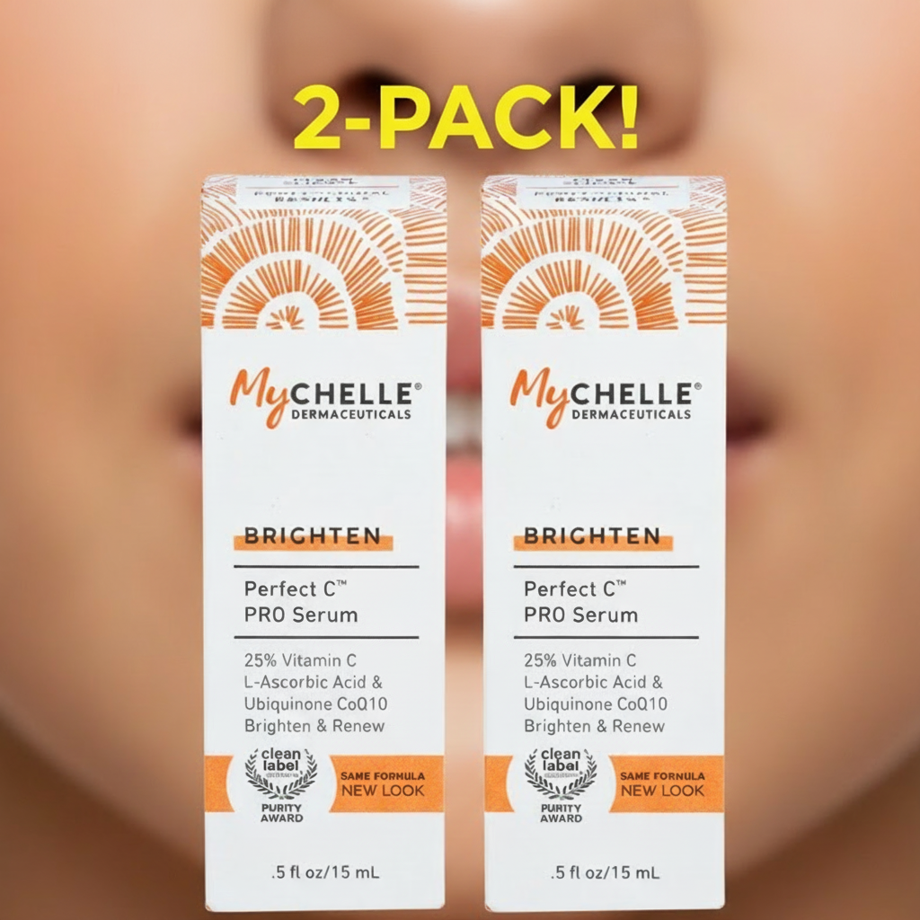 MyChelle Dermaceuticals Perfect C Pro Serum packaging on a white background