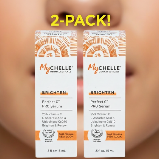 MyChelle Dermaceuticals Perfect C Pro Serum packaging on a white background