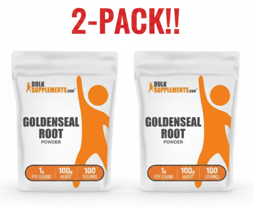 BulkSupplements Goldenseal Powder 2-Pack | Immune & Herbal Support