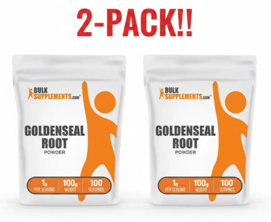 BulkSupplements Goldenseal Powder 2-Pack | Immune & Herbal Support Peaceful Pleasures