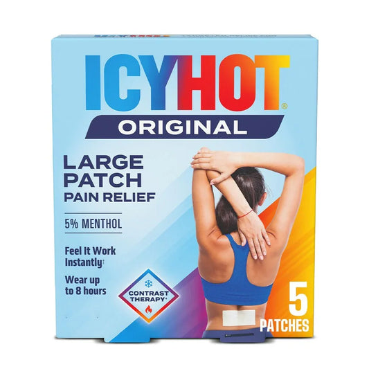 Icy Hot Medicated Patch Back And Large Areas - 5 Count Icy Hot Medicated Patch Back And Large Areas - 5 Count