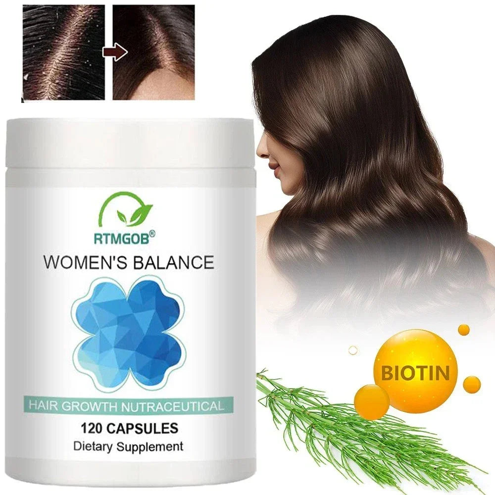 Women's Balance Hair Growth Supplements 45+ | 120 Capsules magnus_market