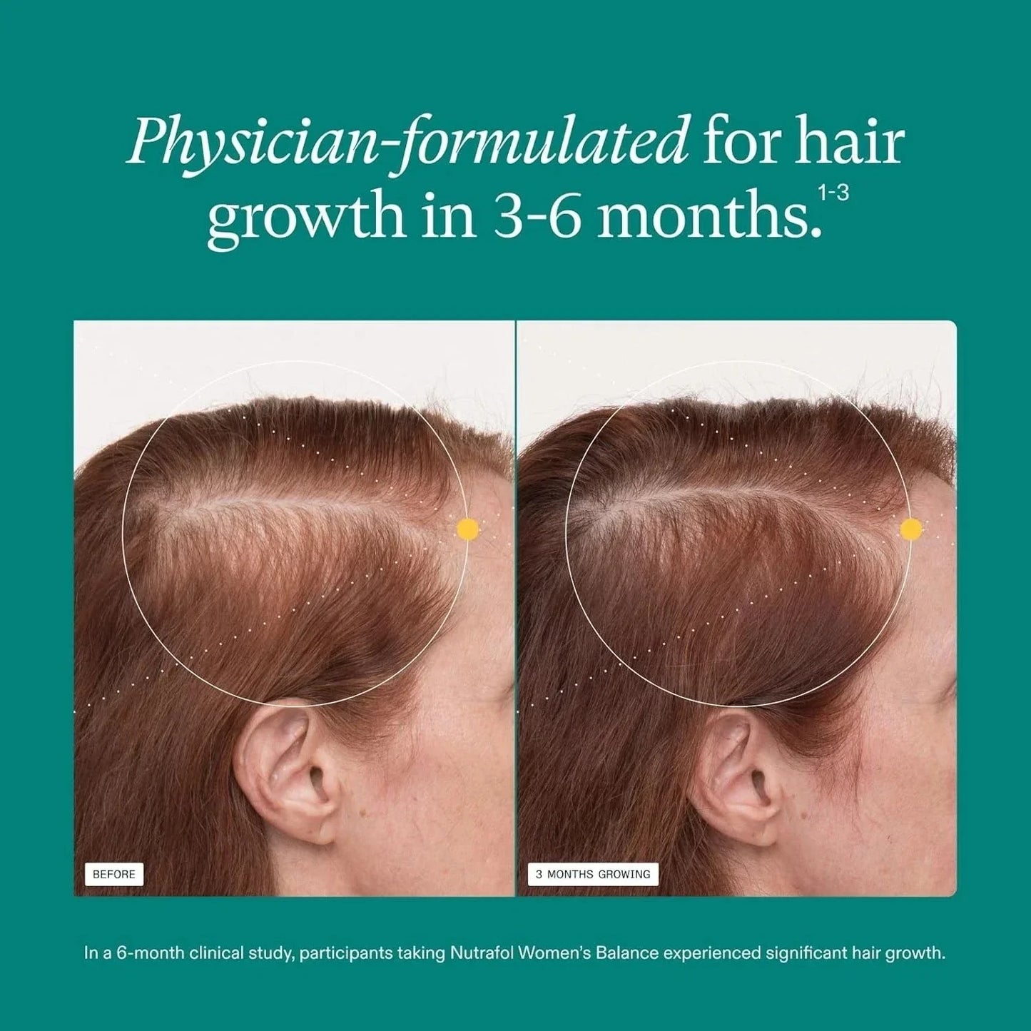 Women's Balance Hair Growth Supplements for Ages 45+ Hair Growth Supplements Peaceful Pleasures Health and Wellness