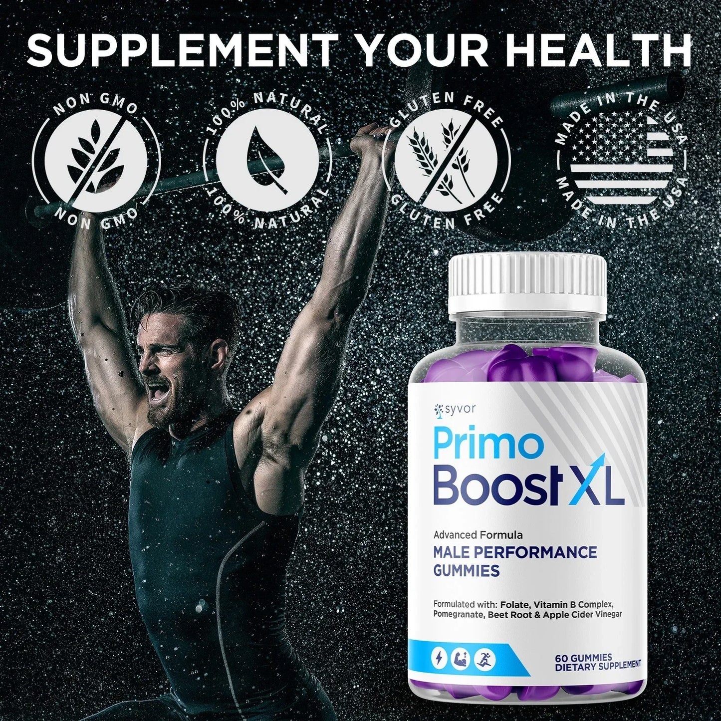 Primo Boost XL Gummies – Advanced Men's Wellness Formula Men's Health Supplements Peaceful Pleasures Health and Wellness