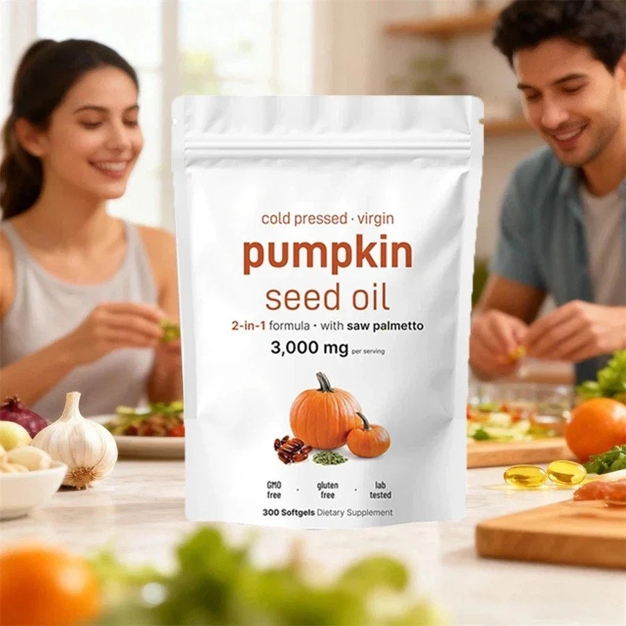 Aged Pumpkin Seed Oil 3000mg – 300 Softgels, Odorless magnus_market