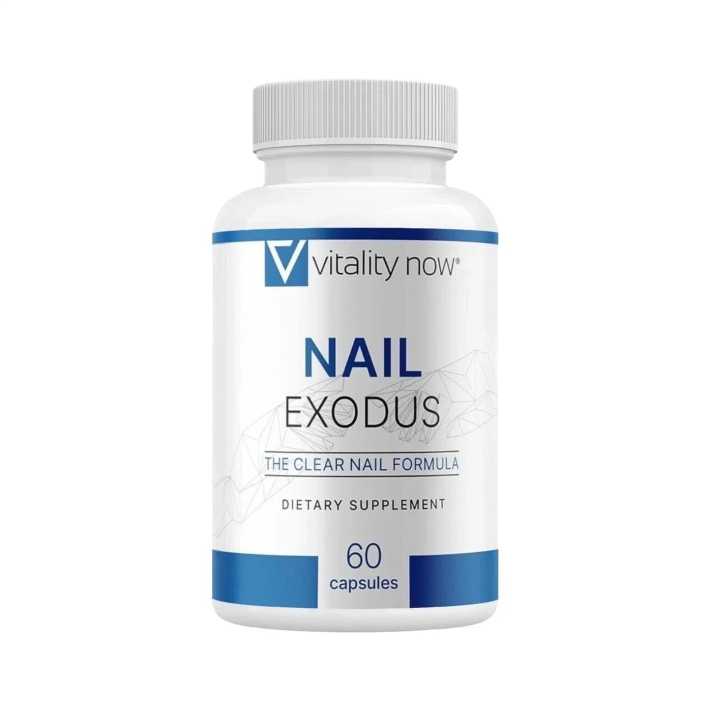 Nail Exodus Capsules – Vitality Clear Nail Formula Nail Supplements Peaceful Pleasures Health and Wellness