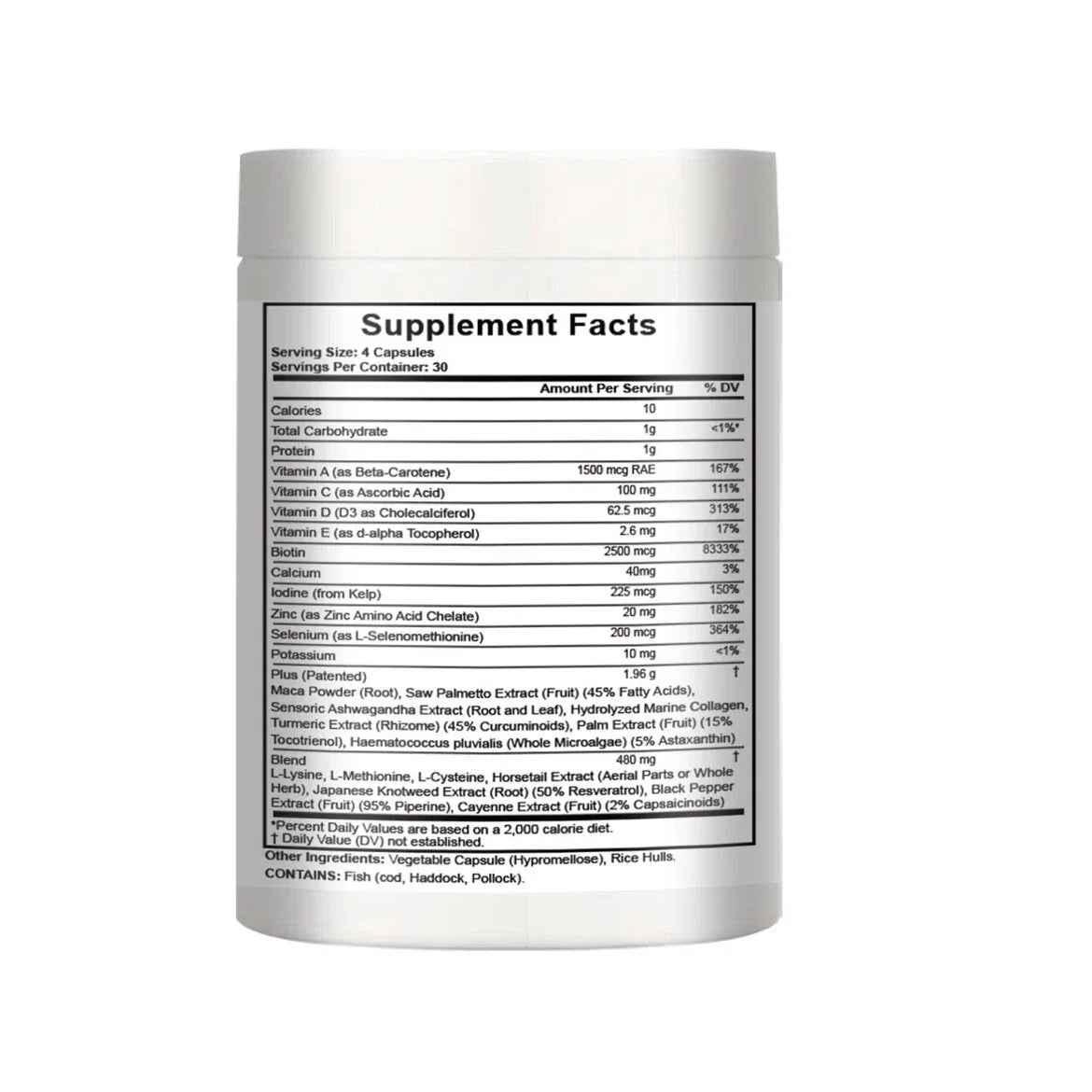 Women's Balance Hair Growth Supplements 45+ | 120 Capsules magnus_market